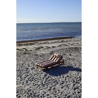Lit de Jour Sunbun Terracotta/Rayures Orange