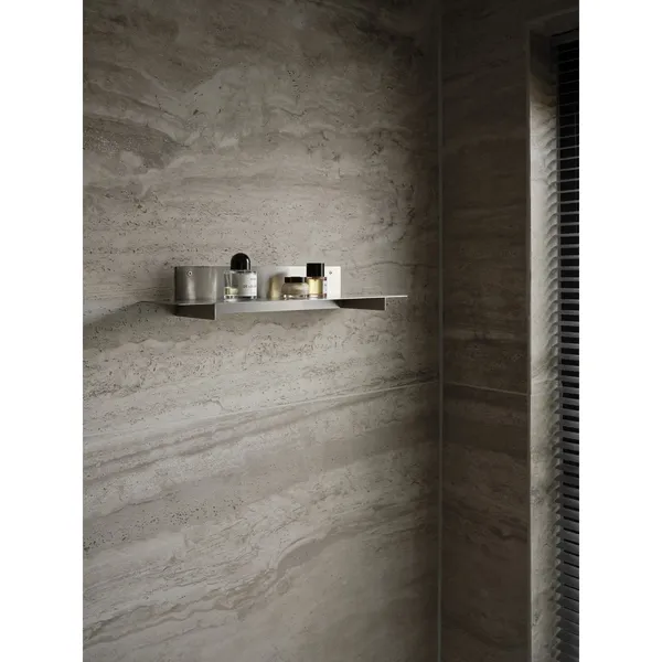 Planar Shelf Medium Brushed Stainless Steel