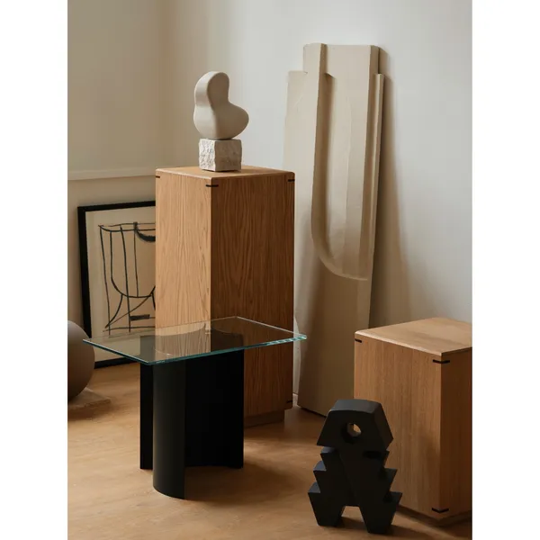 Japanese Side Table Oiled Oak