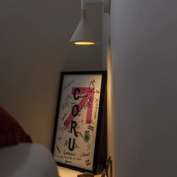Aplomb Mini Wall lamp White