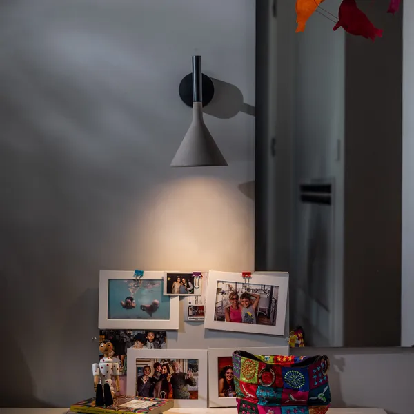 Aplomb Mini Wall lamp Gray