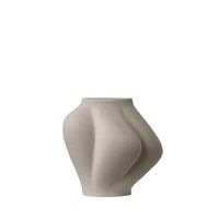 SALTARE Vase Ø15 Helltaupe