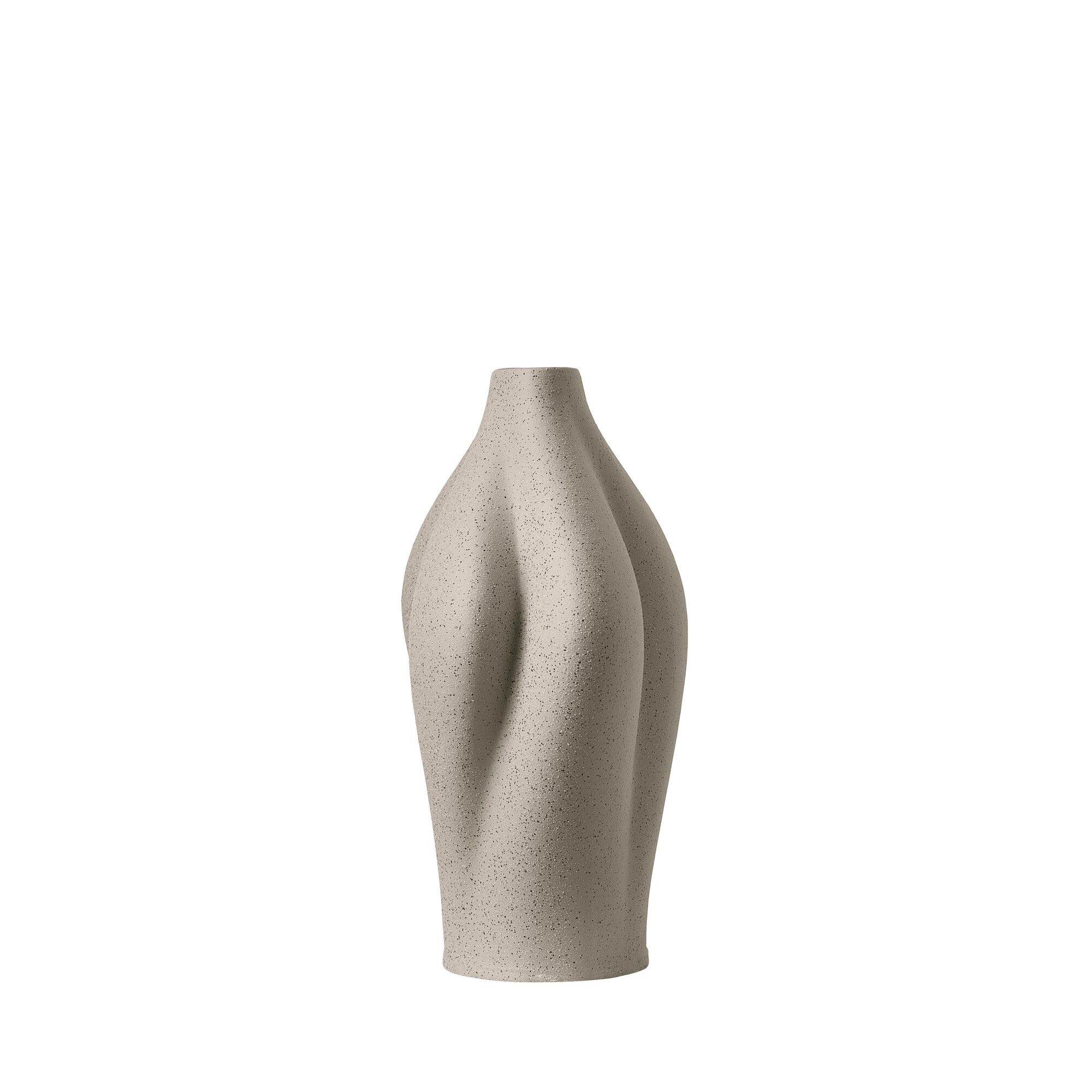 SALTARE Vase Ø13,8 Helltaupe