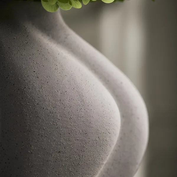 SALTARE Vase Ø13,8 Helltaupe
