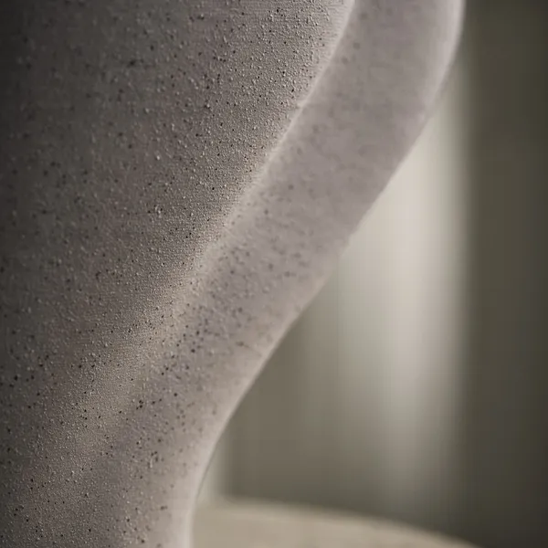 SALTARE Vase Ø13,8 Helltaupe