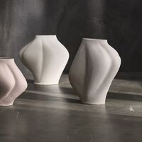 SALTARE Vase Ø13,8 Helltaupe