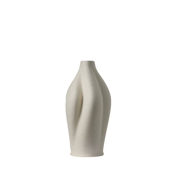 Jarrón SALTARE Ø17 Crema