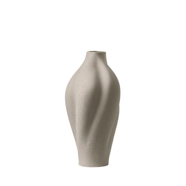 SALTARE Vase Ø17 Helltaupe