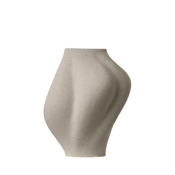 SALTARE Vase Ø17 Helltaupe