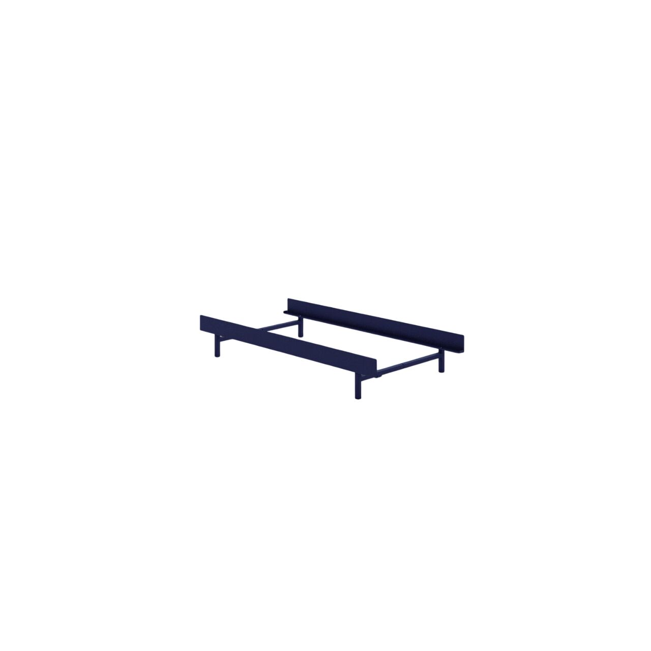 Bed Sengeramme 90 cm Koboltbl