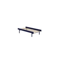 Bed Bed Frame 90 cm With High Legs Cobalt Blue