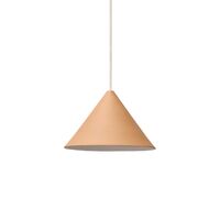 Ceramic Cone Pendant Light Ochre