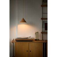 Ceramic Cone Pendant Light Ochre