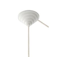 Ceramic Stairs Rosette White