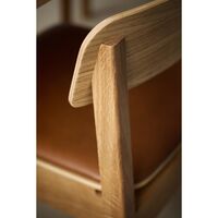 Everyday Dining Chair Black/Cognac