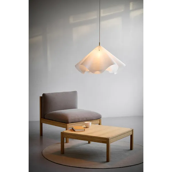 Modular Armchair Oak/Re-Wool 128