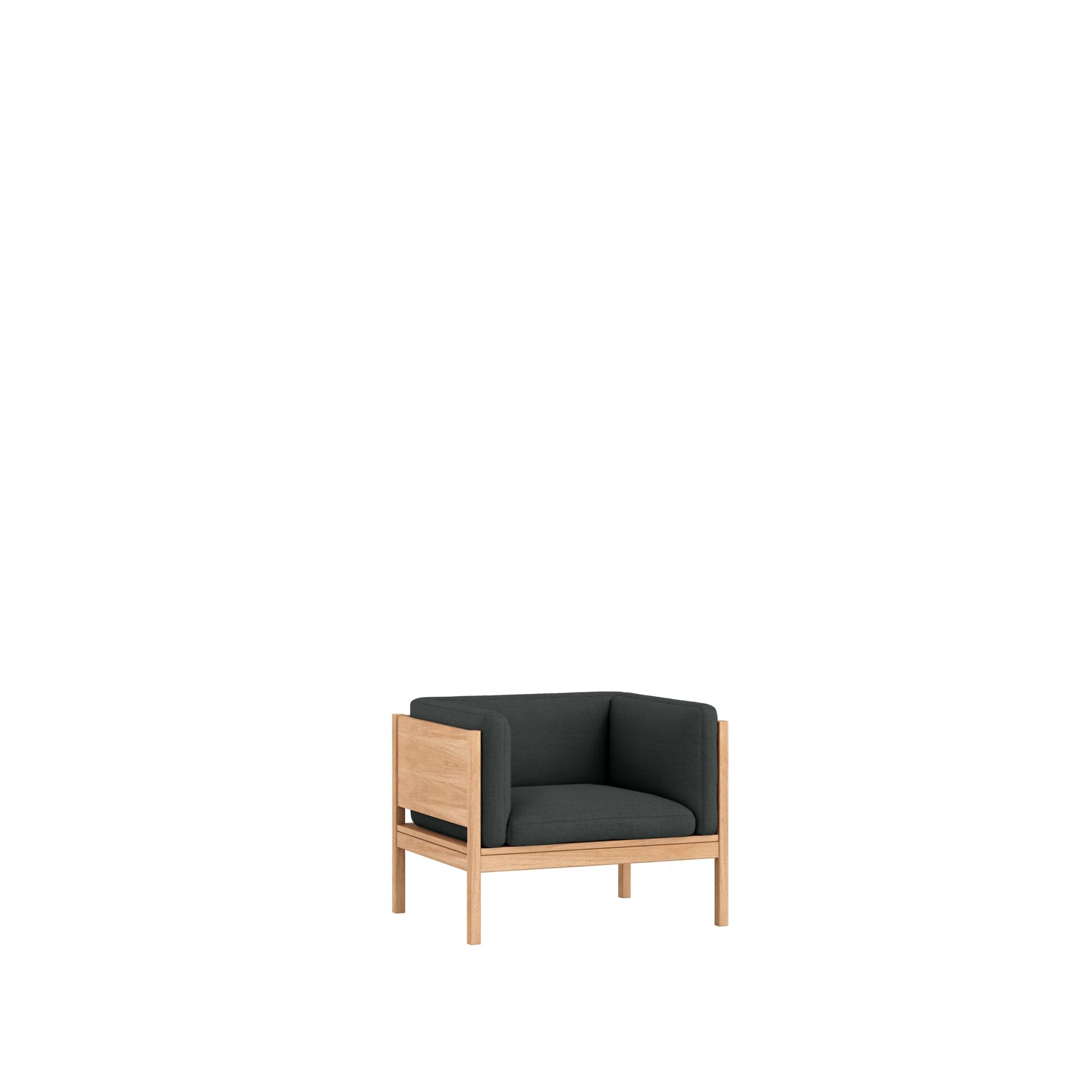 Modulær Lenestol Eik/re-wool 987