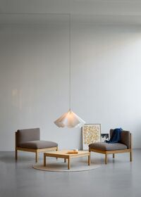 Modular Armchair Oak/Re-Wool 987