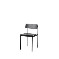 Offset Dining Chair Black/ Black