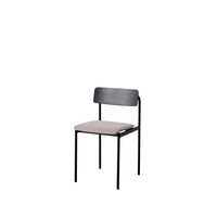 Offset Dining Chair Black/Re-Wool 128