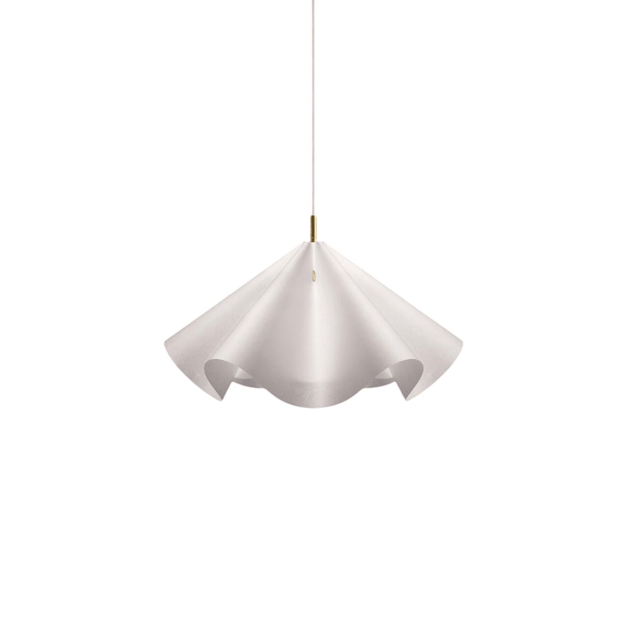Sinuate Taklampa Medium Vit/ M&auml;ssing