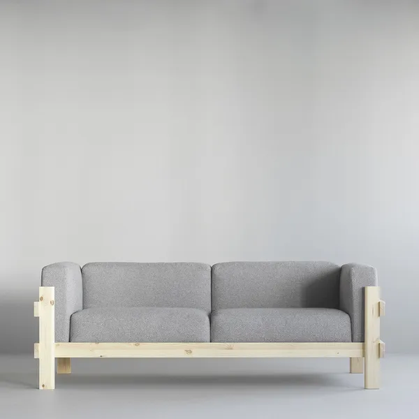 Kube 3-Seater Sofa Pine/Remix 143