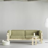 Kube 3-Seater Sofa Pine/Remix 223