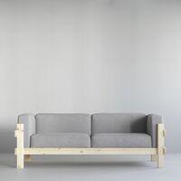 Kube 3-Seater Sofa Pine/Remix 356