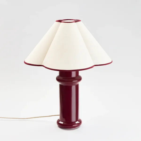 Heath Table lamp Port Red