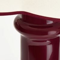 Heath Table lamp Port Red