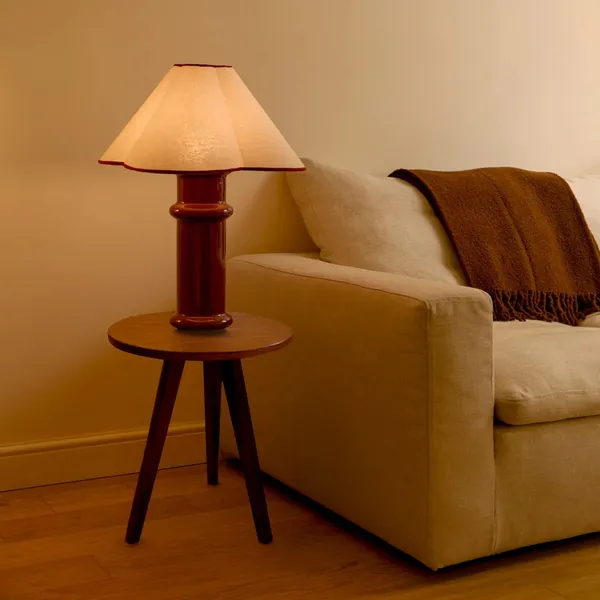 Heath Table lamp Port Red