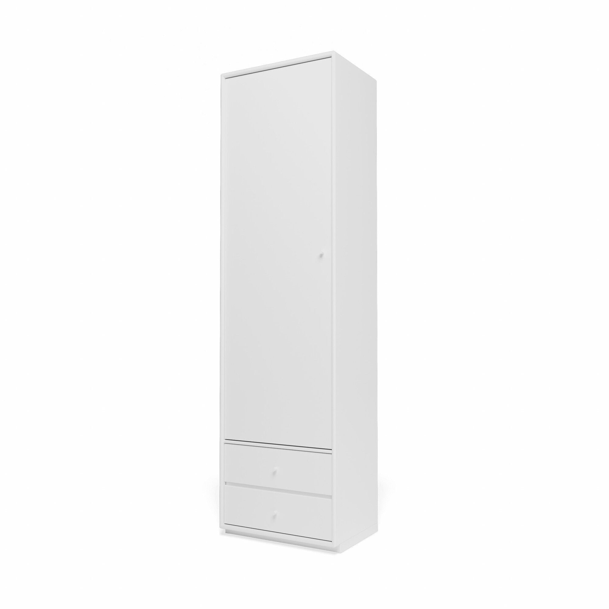 Selection Attire I Garderobeskab Med Sokkel 101-NewWhite