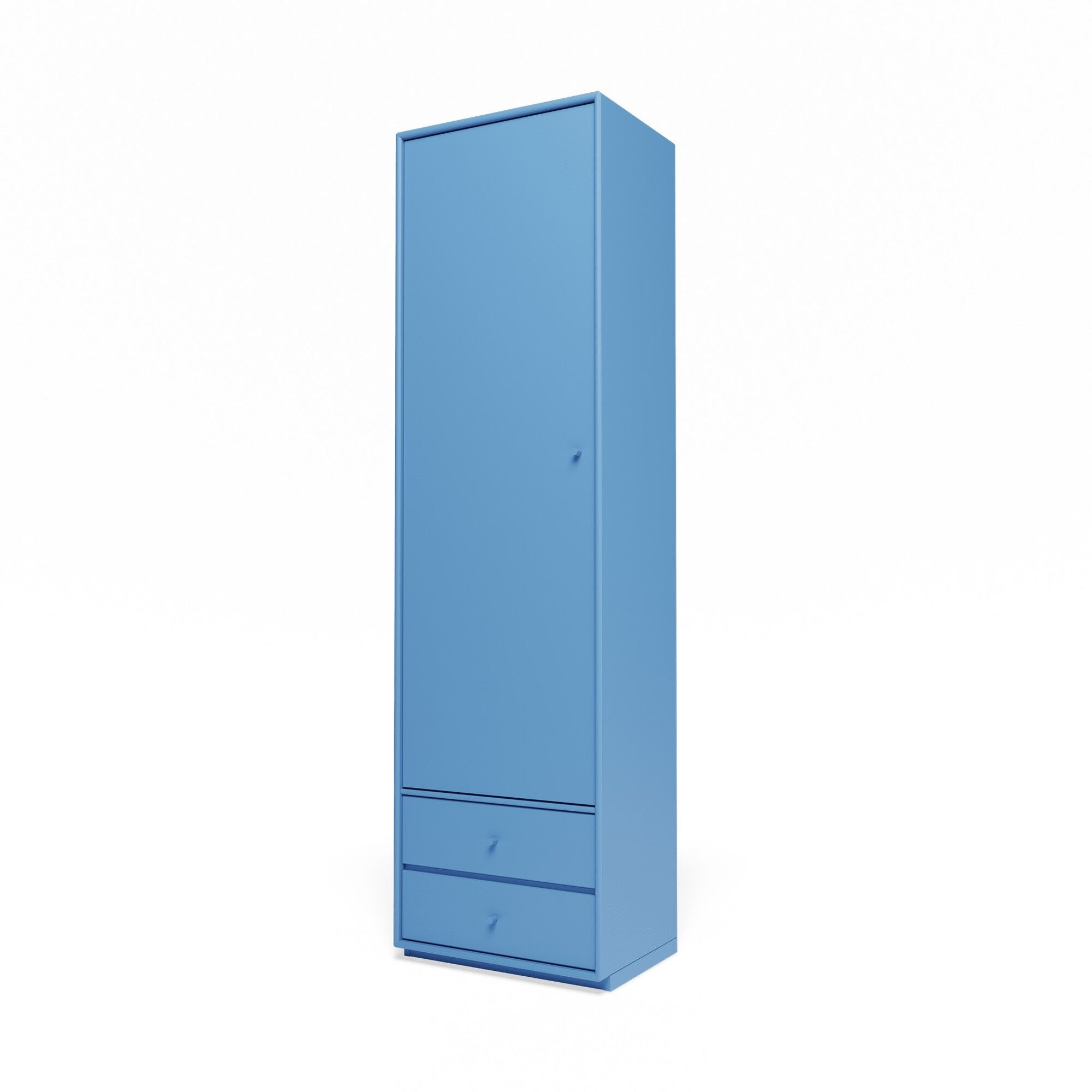 Selection Kleidung Im Kleiderschrank mit Sockel 154-Azur