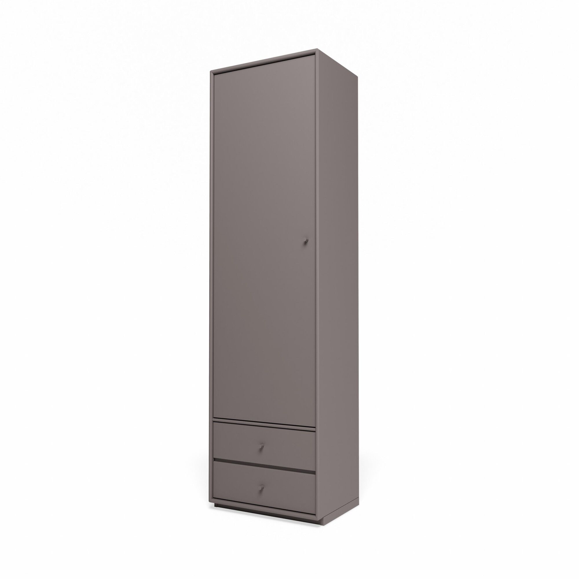 Selection Kleiderschrank I mit Sockel 35-Kaffee