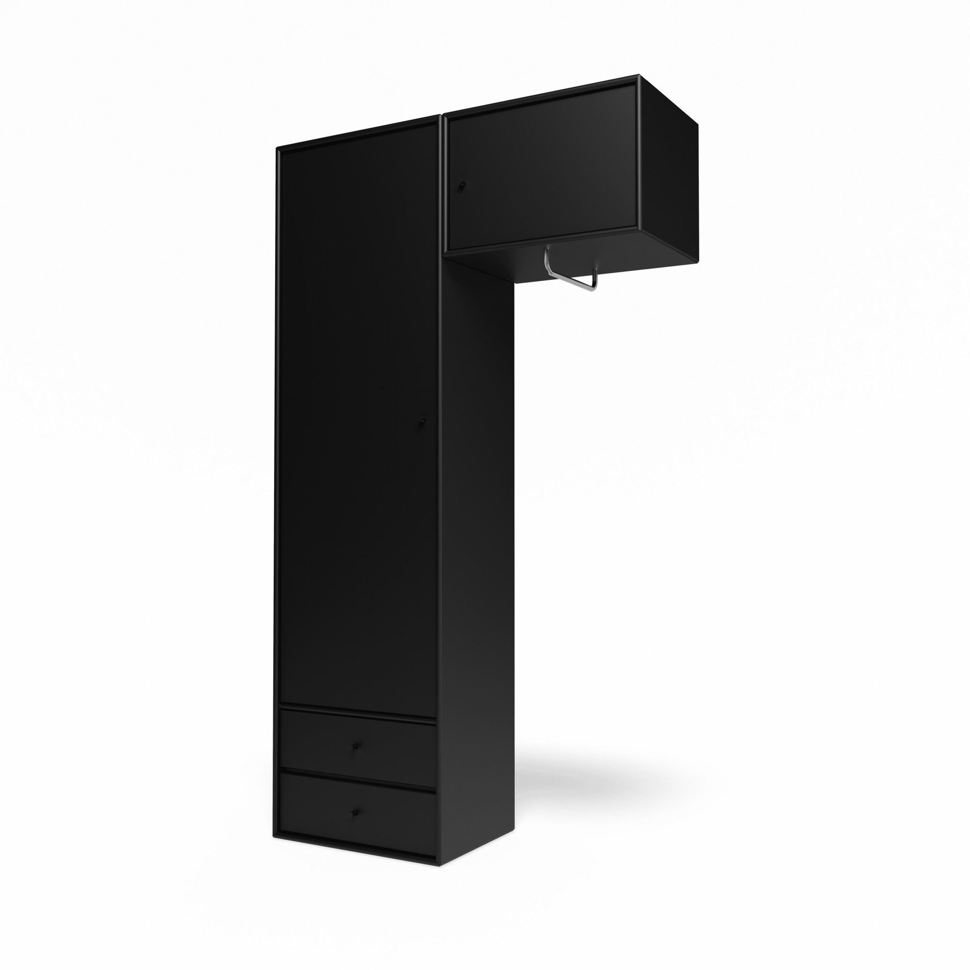 Selection Attire II Garderobe med Hengestang 05-svart