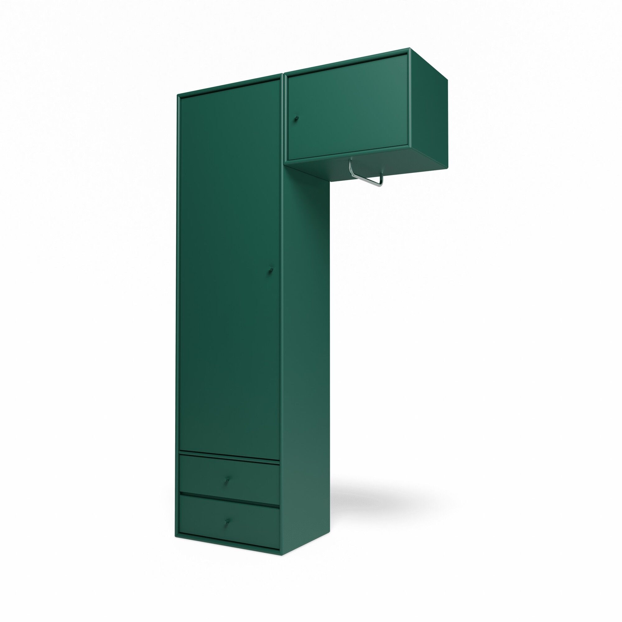 Selection Attire II Garderobe med Hengestang 136-furu