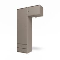 Selection Kleiderschrank II mit Kleiderstange 141-Trüffel