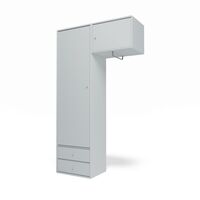 Selection Kleiderschrank II mit Kleiderstange 156-Oyster