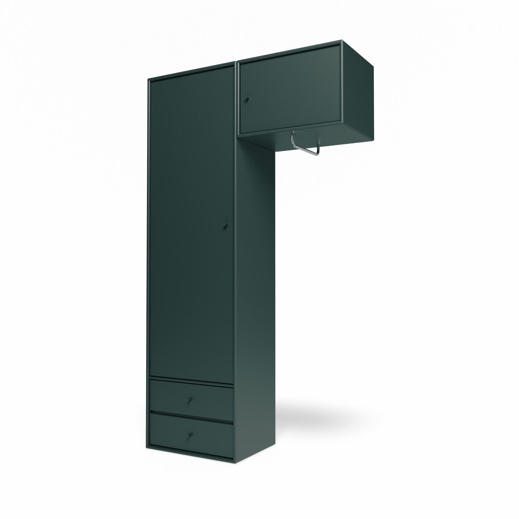 Selection Attire II Garderobe med Hengestang 163-BlackJade