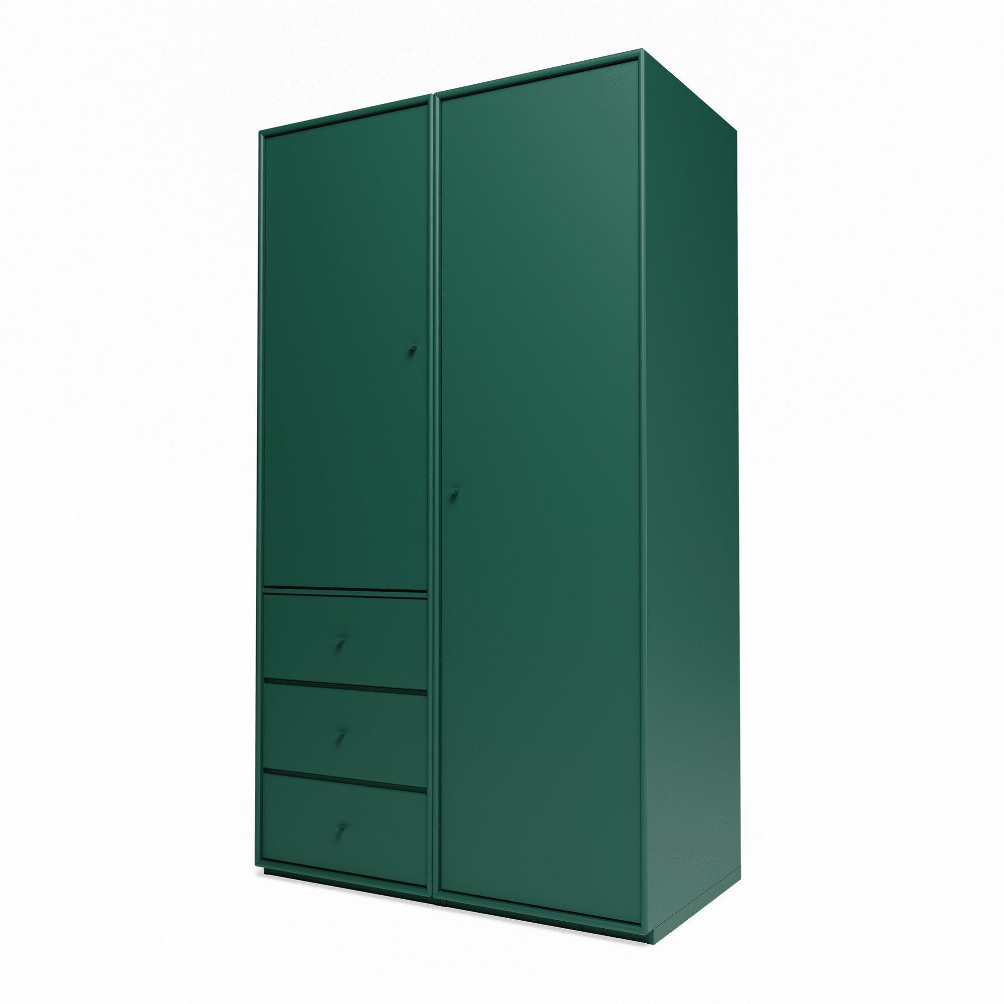 Selection Attire III Garderobeskab Med Sokkel 136-Pine