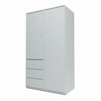 Selection Kleiderschrank III mit Sockel 156-Oyster