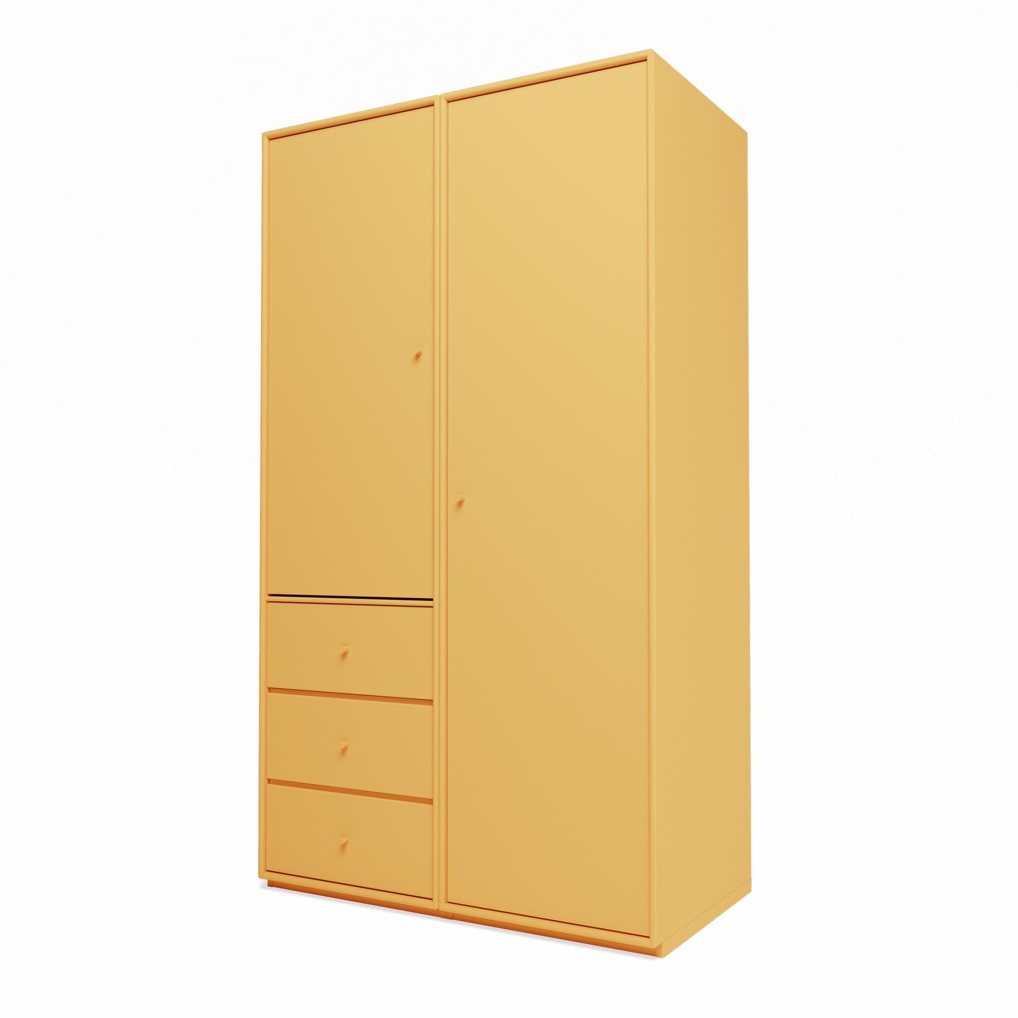 Selection Attire III Garderobe med Sokkel 166-Akasie