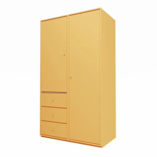 Selection Kleding III Garderobe met Sokkel 166-Acacia