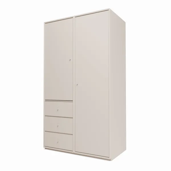 Selection Kleding III Garderobe met Sokkel 168-Klei