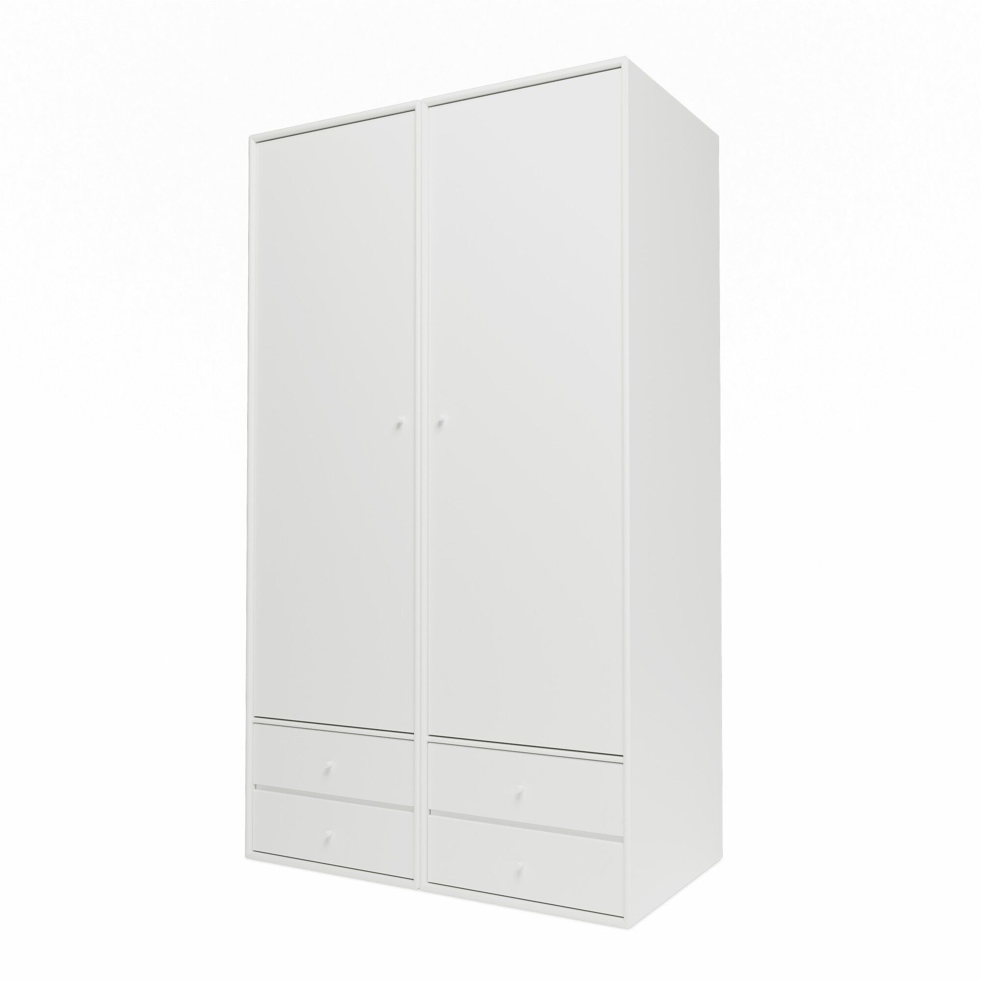 Selection Attire IIII Garderobeskab Med Opng 01-White