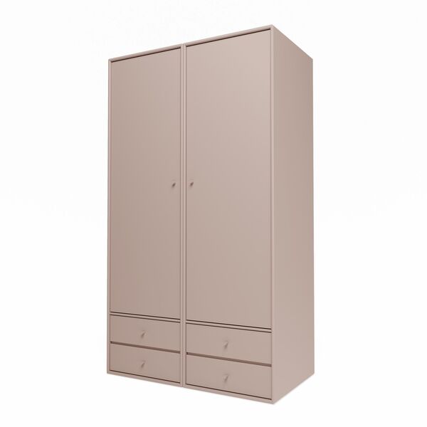 Selection Attire IIII Wardrobe With Open Door 137-Mushroom