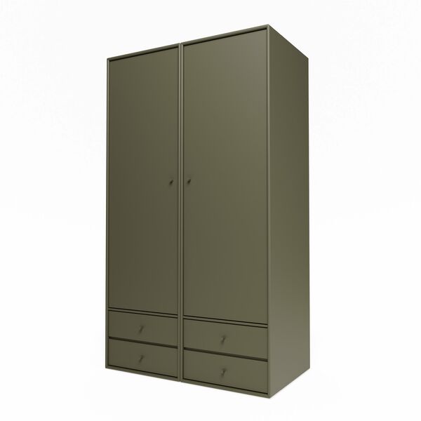 Selection Attire IIII Wardrobe With Hanging Rail 139-Oregano
