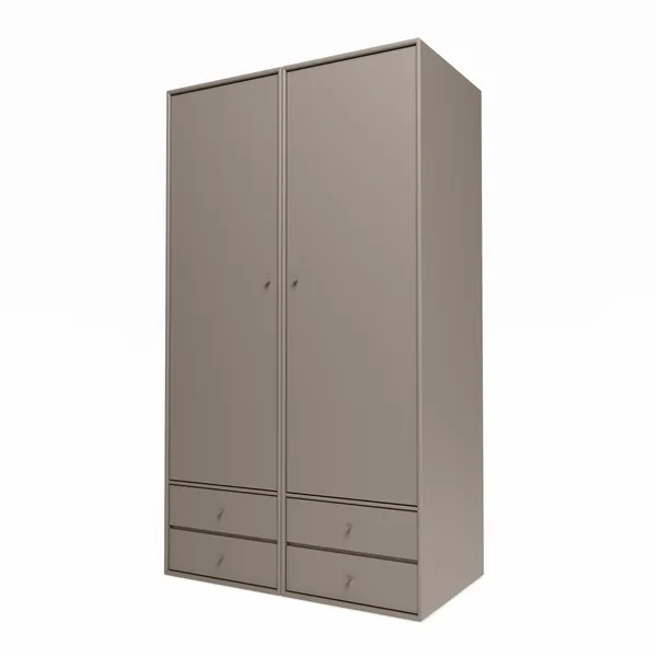 Selection Kleding III Kledingkast met Open Deur 141-Truffel