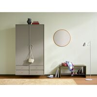 Selection Kleding III Kledingkast met Open Deur 141-Truffel