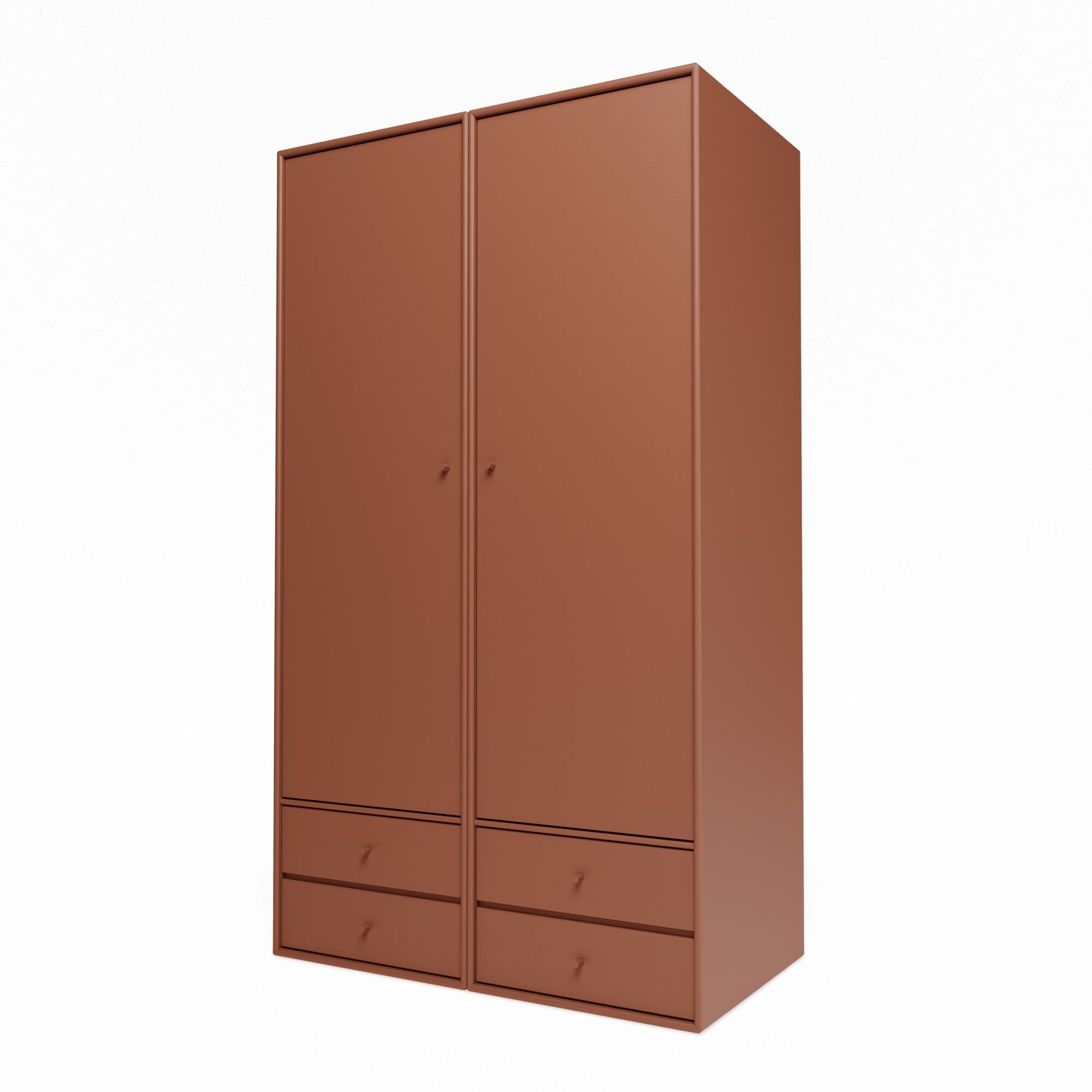 Selection Attire IIII Garderobeskab Med Opng 146-Hazelnut